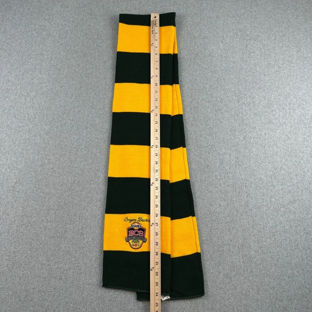 Oregon Ducks BCS National‎ Championship Scarf Green Auburn Tigers Football